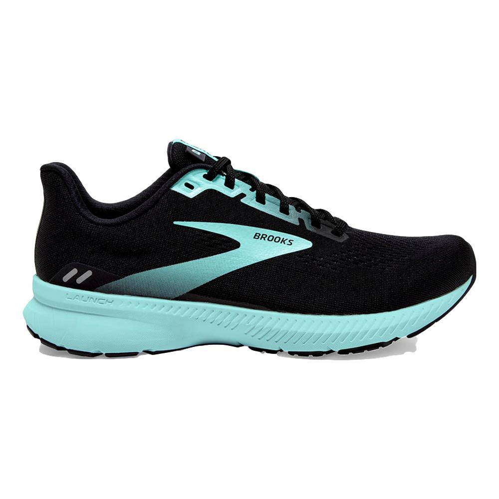 Women's Brooks Launch 8, Black/Ebony/Blue Tint, 10 B Medium