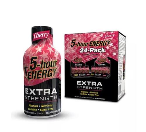 5-hour Energy Shot Extra Strength Cherry (24 pk.)